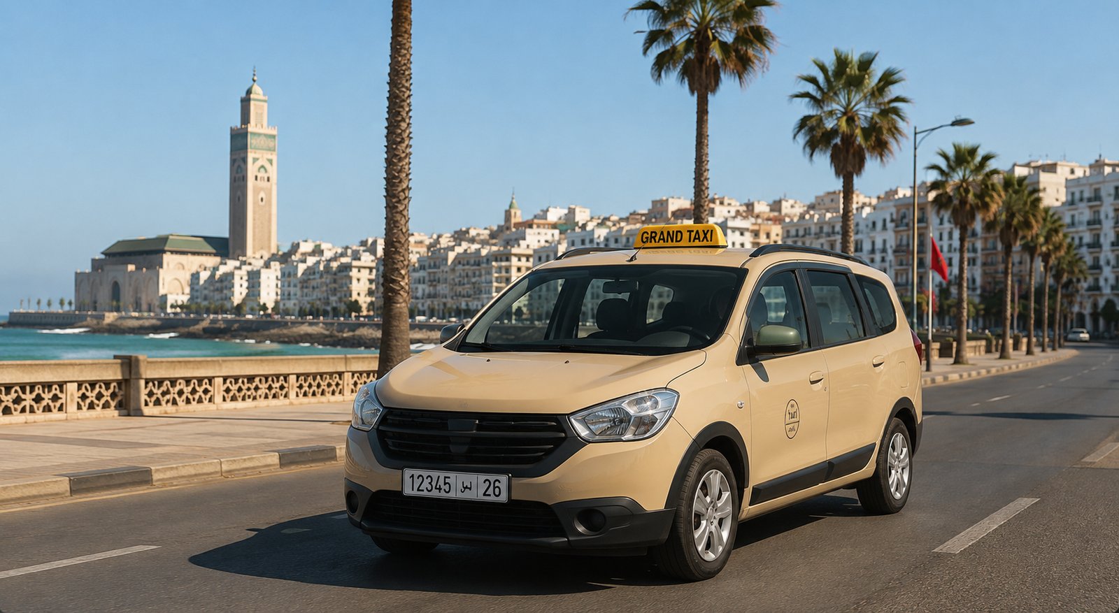 Grand Taxi au Maroc — Casablanca, TaxiMaroc